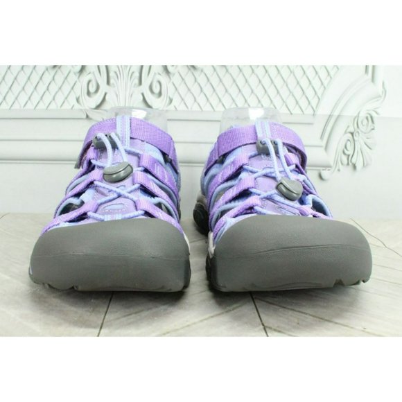 Keen Purple Nylon Closed Toe Bungee Cord Waterproof Outdoor Sandals Size 7 - Picture 4 of 9